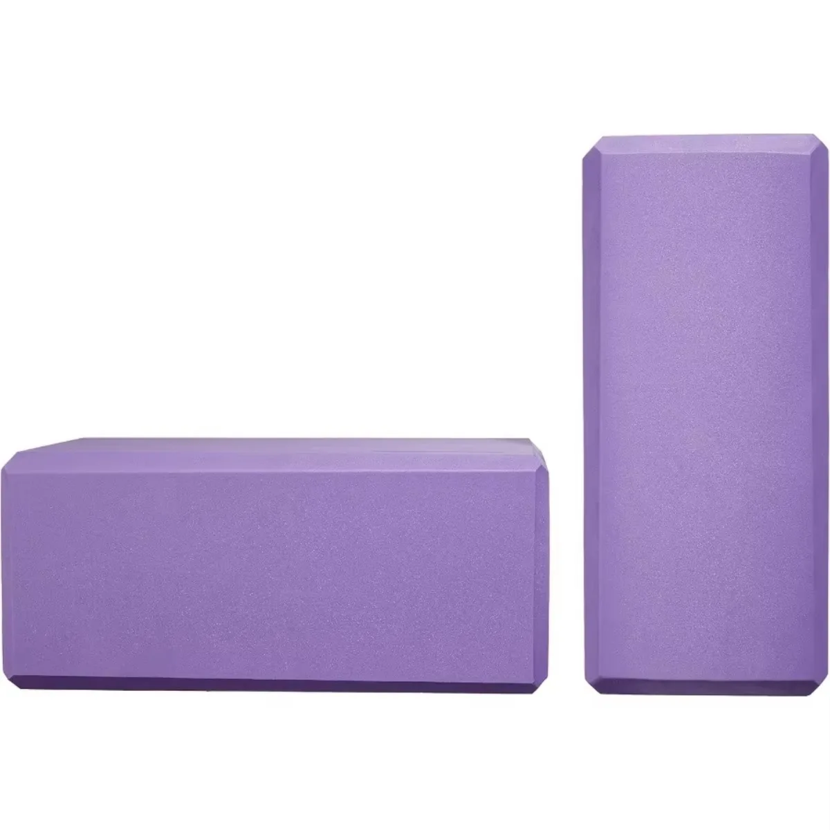 경량 요가 블록, 여행용 헬스장용 휴대용 스트랩 포함, 블루