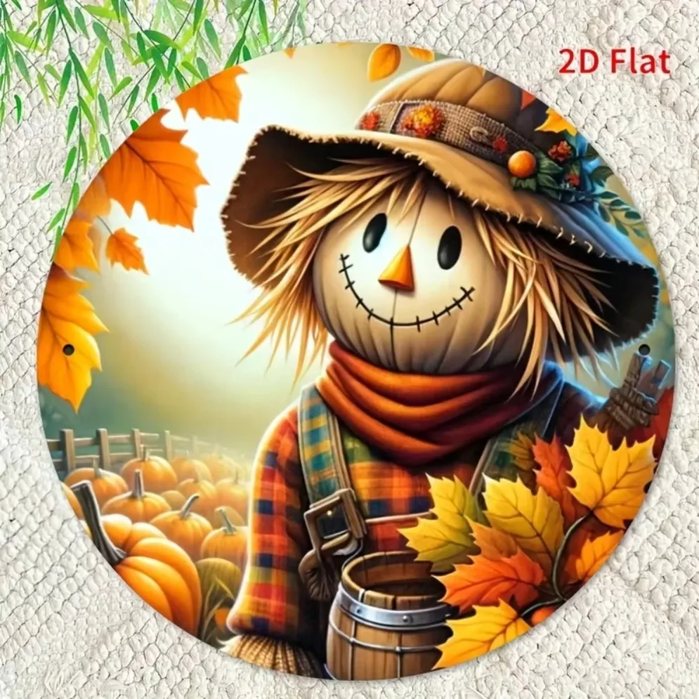 2D Flat Scarecrow M… - image