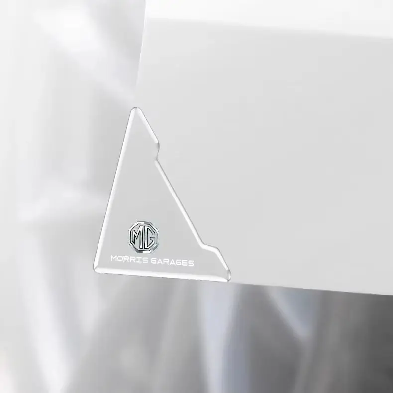Silicone Car Door Corner Anti Scratch Protector Sticker For MG HS ZS MG6 MG4 EV Mulan, MG Logo Door Edge Anti-collision Guard Au