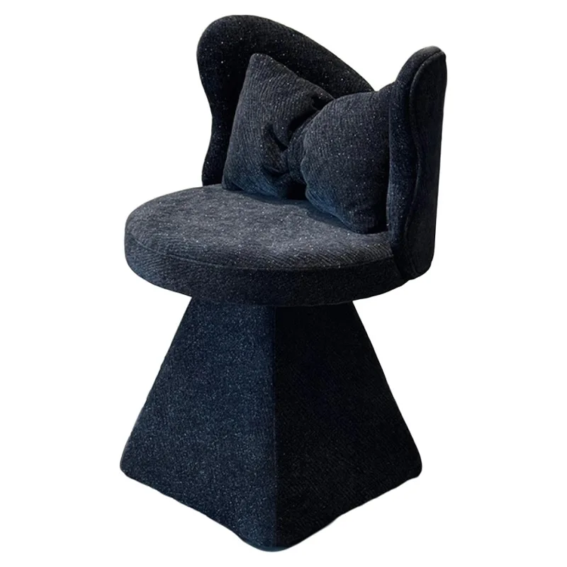 

Makeup chair French dresser chair light luxury backrest stool