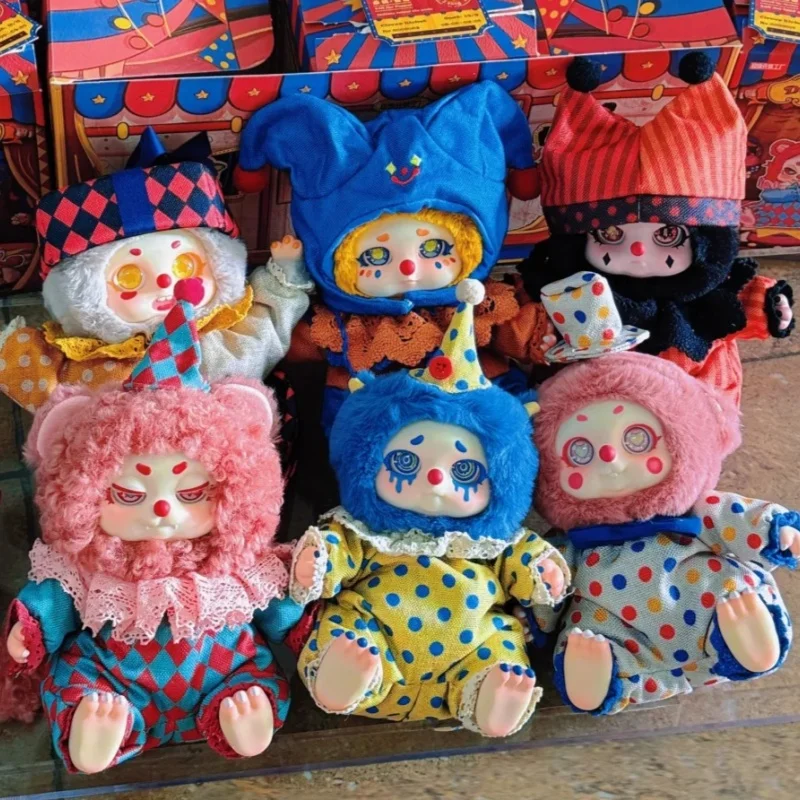 Echte Cino Blind Box Dreamland Circus Pluche Serie Kawaii Action Anime Figuur Pop Trend Speelgoed Decor Ornament Verrassingscadeau