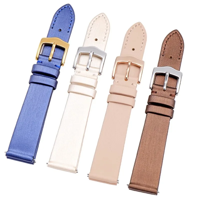Watch Band For Patek Philippe PP Classic Series 7120R-001 Silk Watch Strap Original Genuine Leather Women\'s Bracelet 16mm