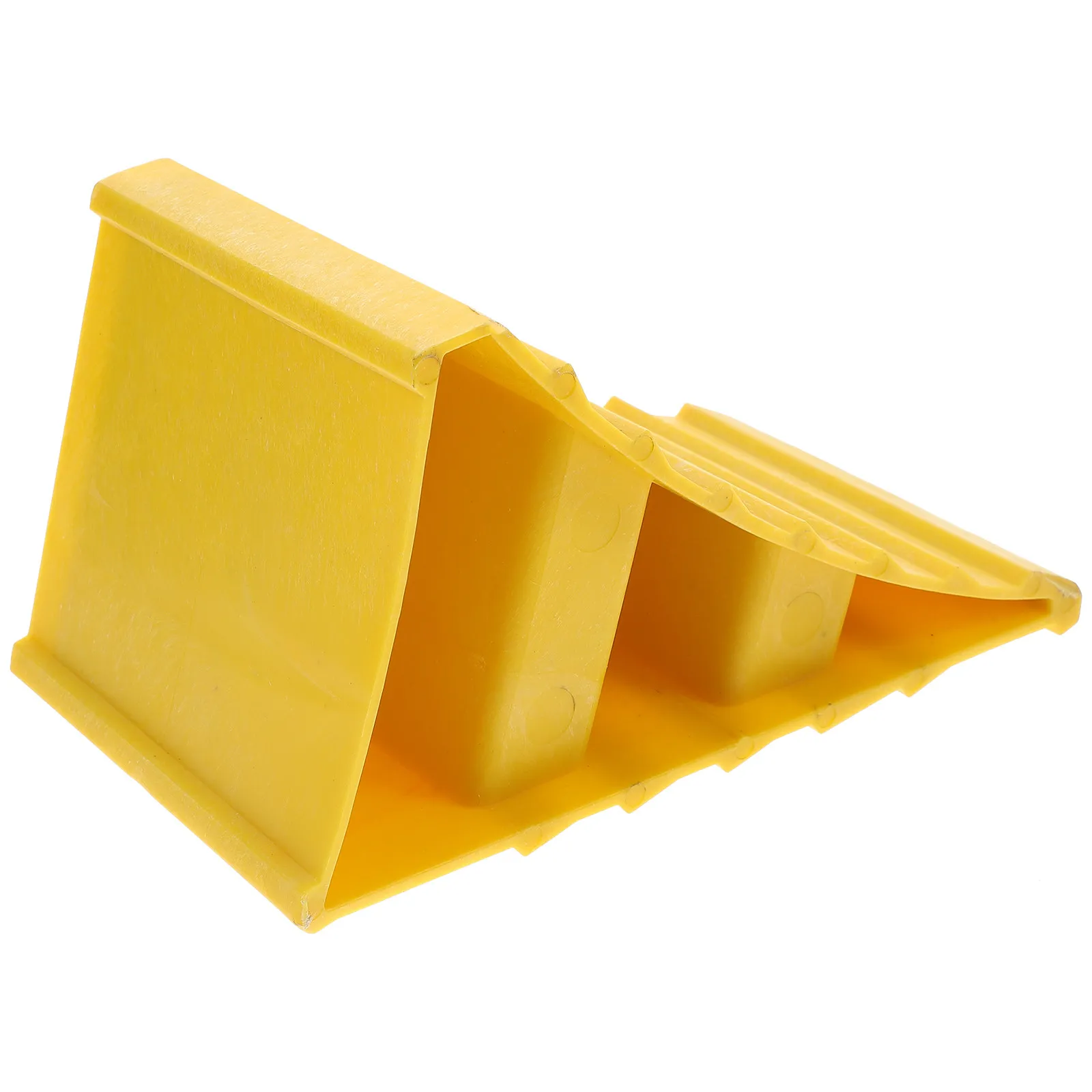 1Pcs Heavy Duty Plastic Wheel Chock for Rvs Campers and Vehicles Slope-Optimized Anti-Slip Tire Stopper with High Strength