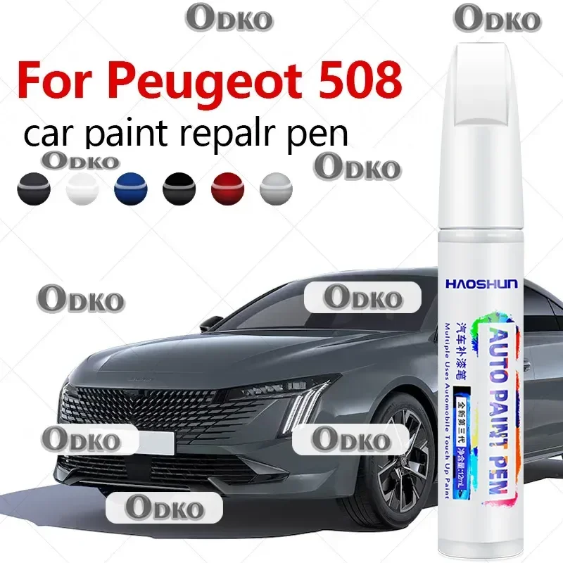 

Для Peugeot 508 2011-2025 T9 P84 Ручка для ремонта краски Touch Up Засіб для удаления царапин Автоаксессуары «сделай сам» Черный Белый Коричневый Серый Синий Красный