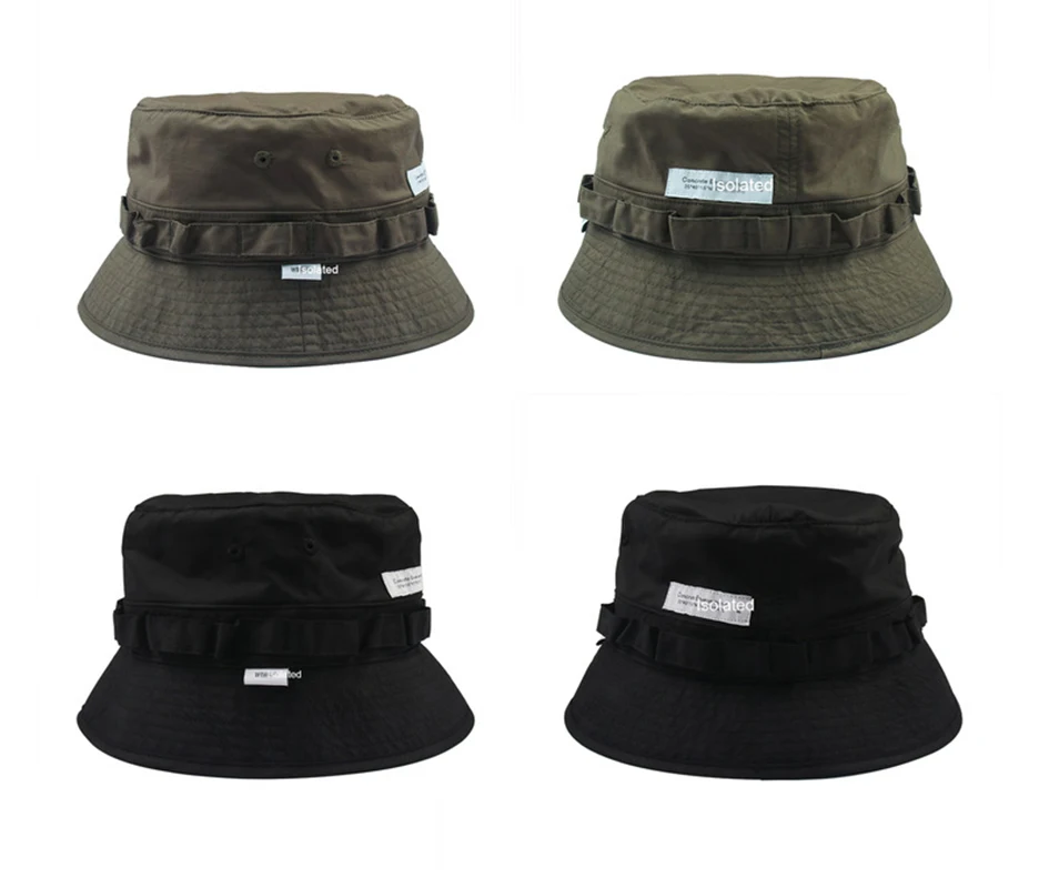 New WTAPS JUNGLE HAT Japanese All-Match Sunblock Fisherman Hat Casual fishing shade outdoor camping hat