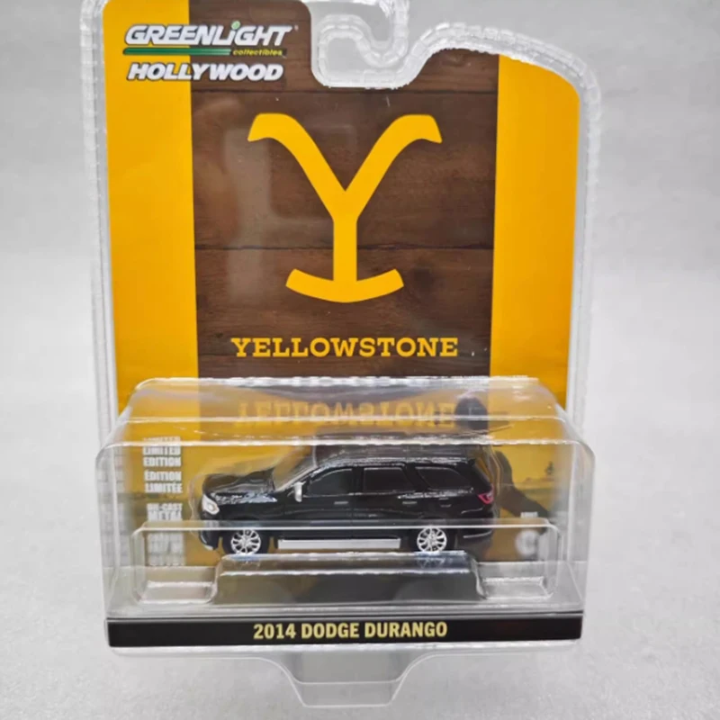 GreenLight 1:64 Scale Yellowstone - 2014 Durango Alloy Car Model Collection Display Toy Gifts Souvenirs