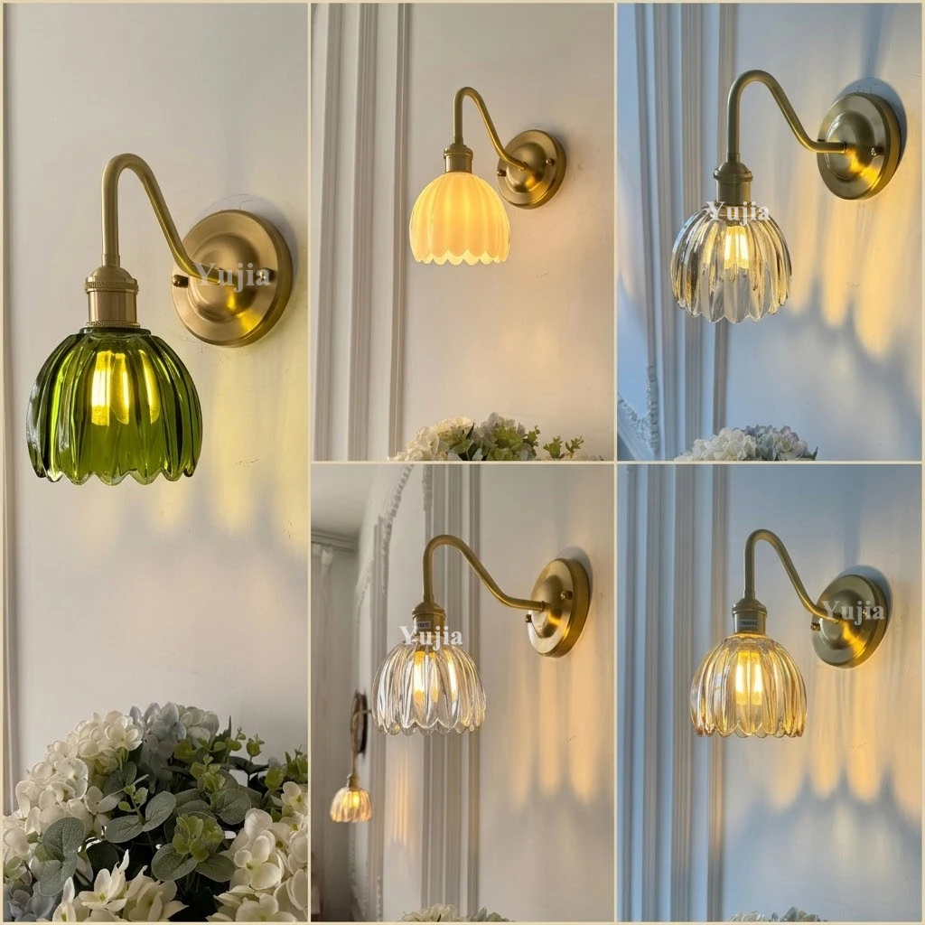 japanese-retro-floral-glass-wall-lamp-modern-simple-bedside-lamp-for-bedroom-study-led-mirror-light-nordic-wall-sconce