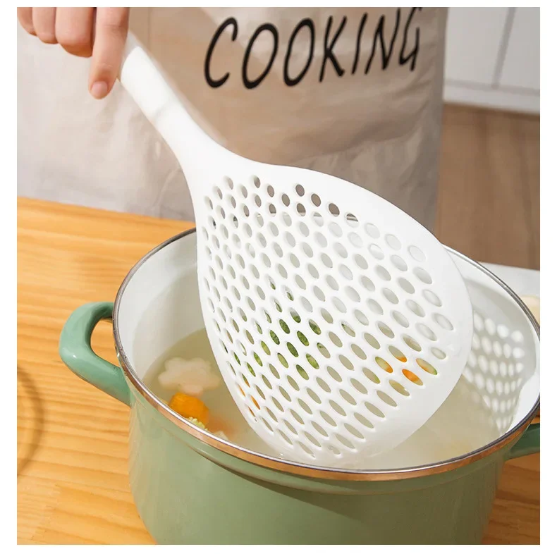 1 Pc Large Capacity Mesh Spoon Withstand High Temperature Hung Noodle Dumpling Leaking Net Not Easy To Deform Kitchen Supplies