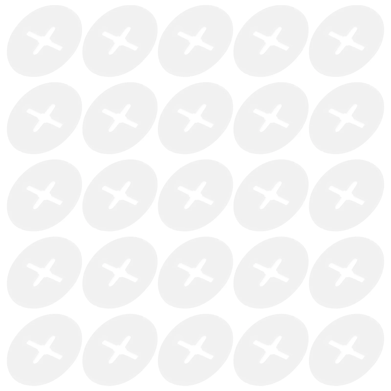 100 Pcs Anti Slip Peg Hook Stoppers White Plastic Round Shelf Peg Board Accessories Pegboard Hook Locks For Store Workshop
