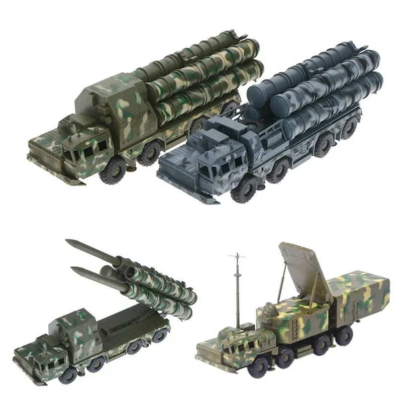 1/72 4d Assemble Military S-300 Ballistic Missile System SA-10 Grumble RT-2PM Topol Diecasts Truck Model Building Toys Set