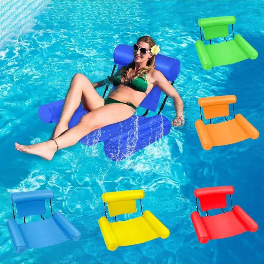 

Inflatable Pool Floats Adult Size Water Hammock,Floats for Swimming Pool Multi-Purpose Pool Floating Toys