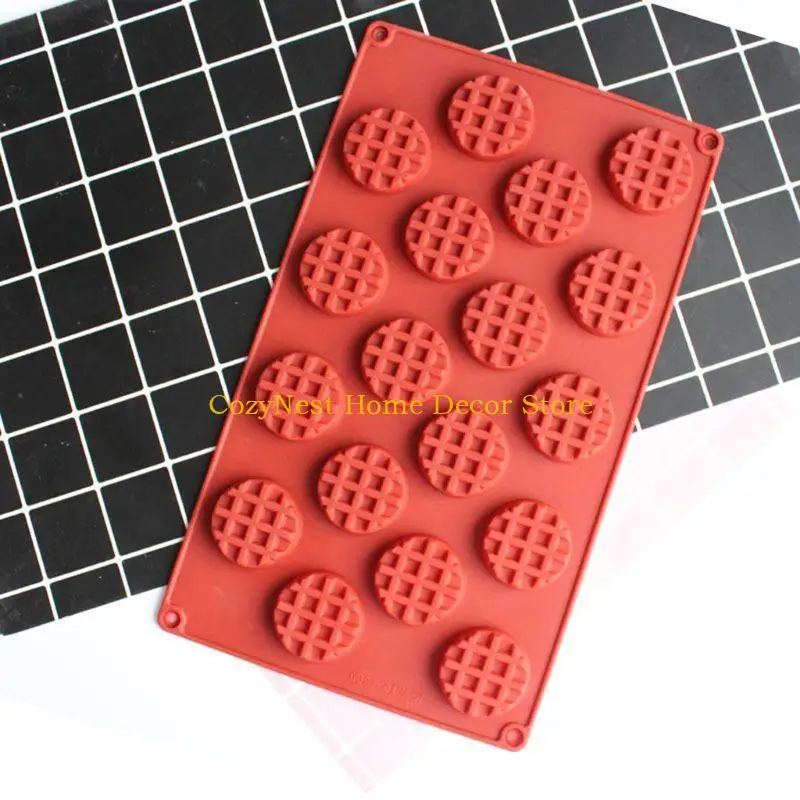 92mf 2pc/set 18/20 Cavity Silicone Mould Maker Cake Cakie Ban Baking #6