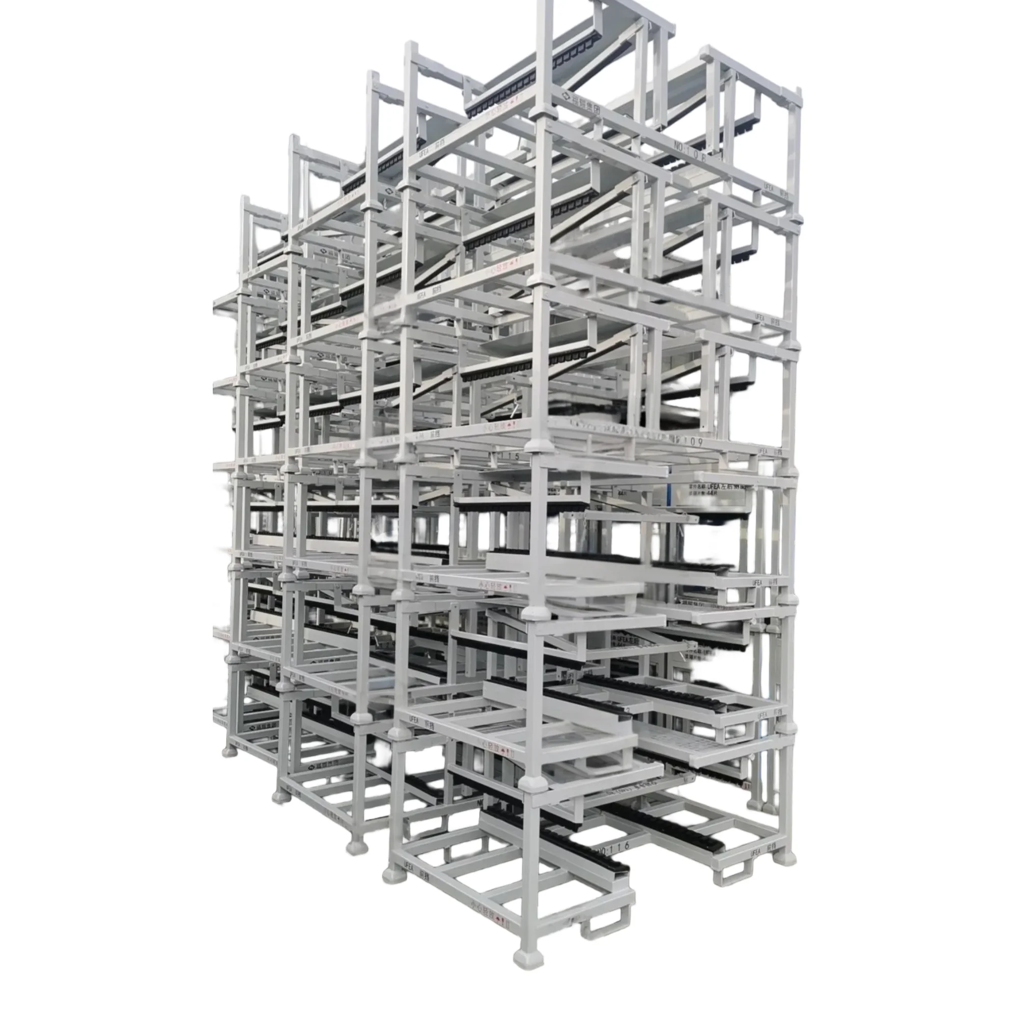

Steel Q235+EVA Stackable Car Components Display Shelf Auto Repair Tool Organizer Industrial Vehicle Parts Storage System
