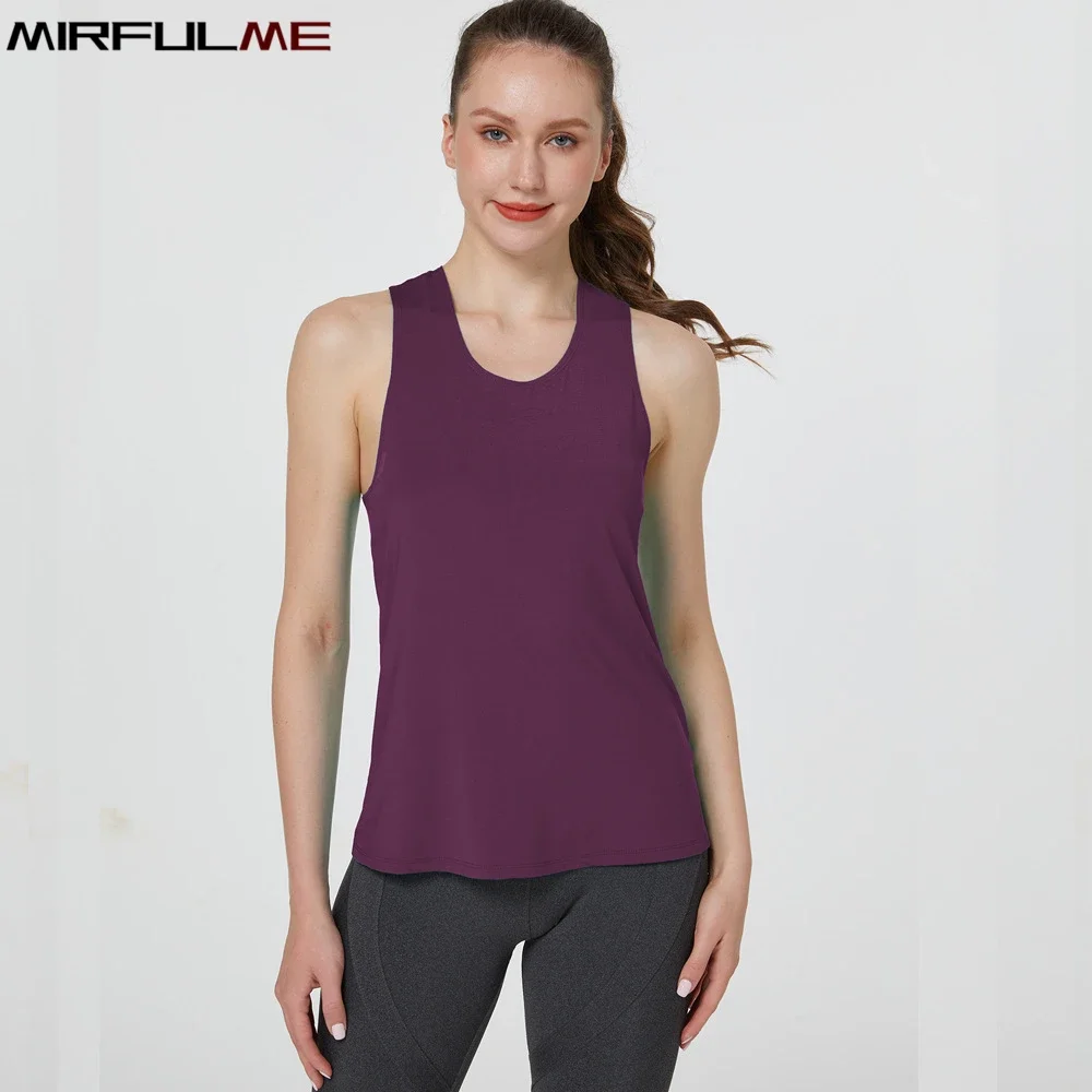 Women Sport Vest Sleeveless Yoga Shirts Thin Loose Running Shirt Quick Dry Fitness Tank Top Cross Straps Gym Workout Vest Blouse image 5
