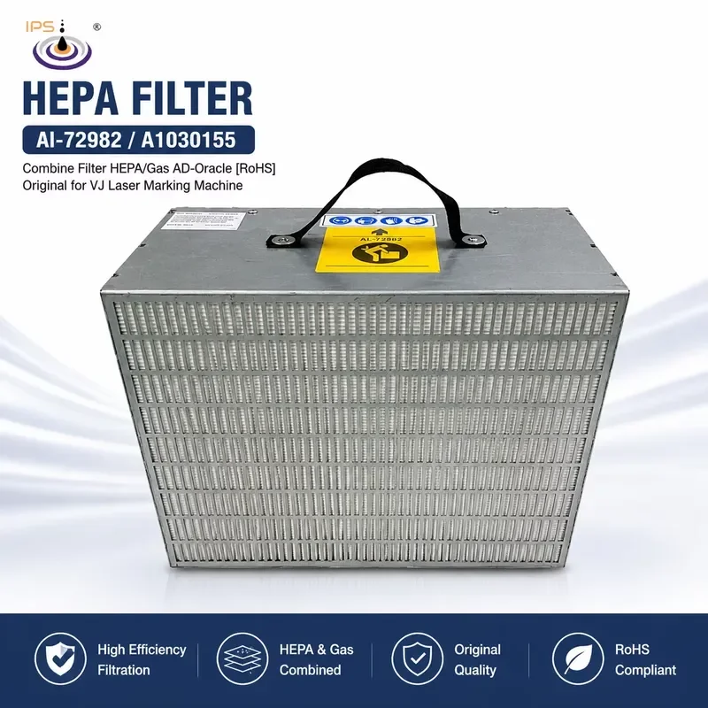 HCY Filter Al-72982 HEPA Filter Combine Filter HEPA/ Ad-Oracle [RoHS] for Vj Marking Machine