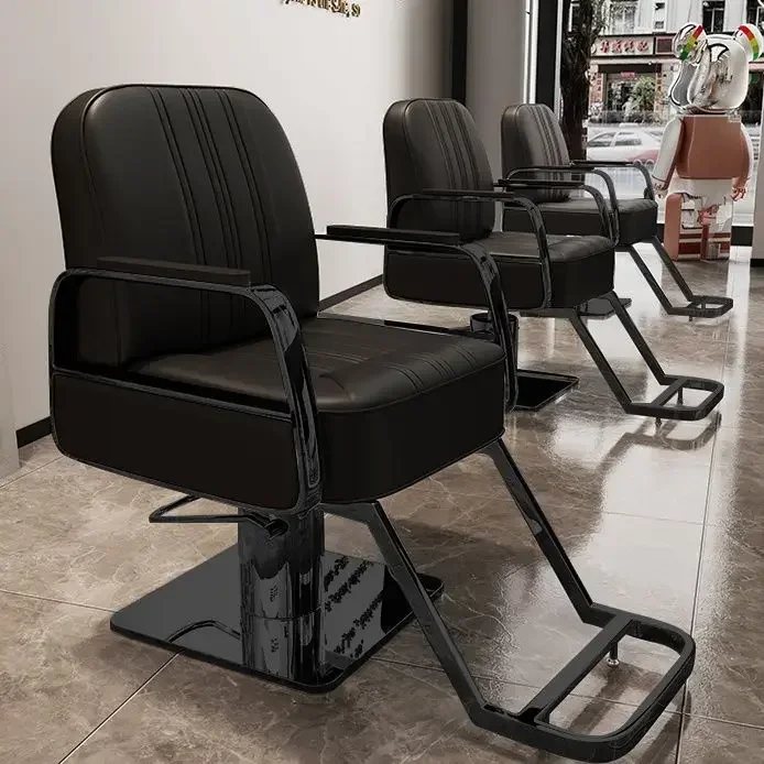 Barber shop chair trendy hair cutting perm and dyeing seat hair salon special liftable and reclining barber chair  tattoo chair
