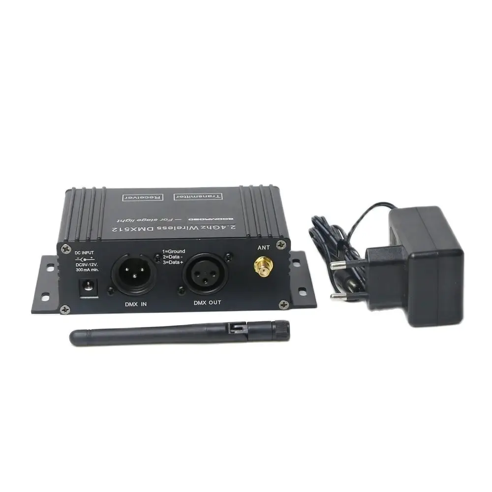 2.4G LCD Display Wireless DMX512 Controller Receiver Transmitter 2 in 1 DMX Console For Disco DJ Party Moving Head Light