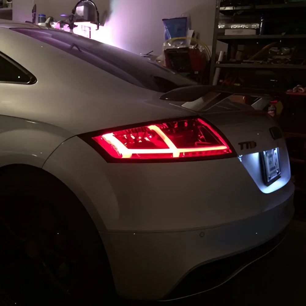 

Автомобильные задние фонари для Audi TT RS 2008-2014, светодиодные автоматические задние фонари в сборе, обновление динамического поворота, аксессуары Plug and Play