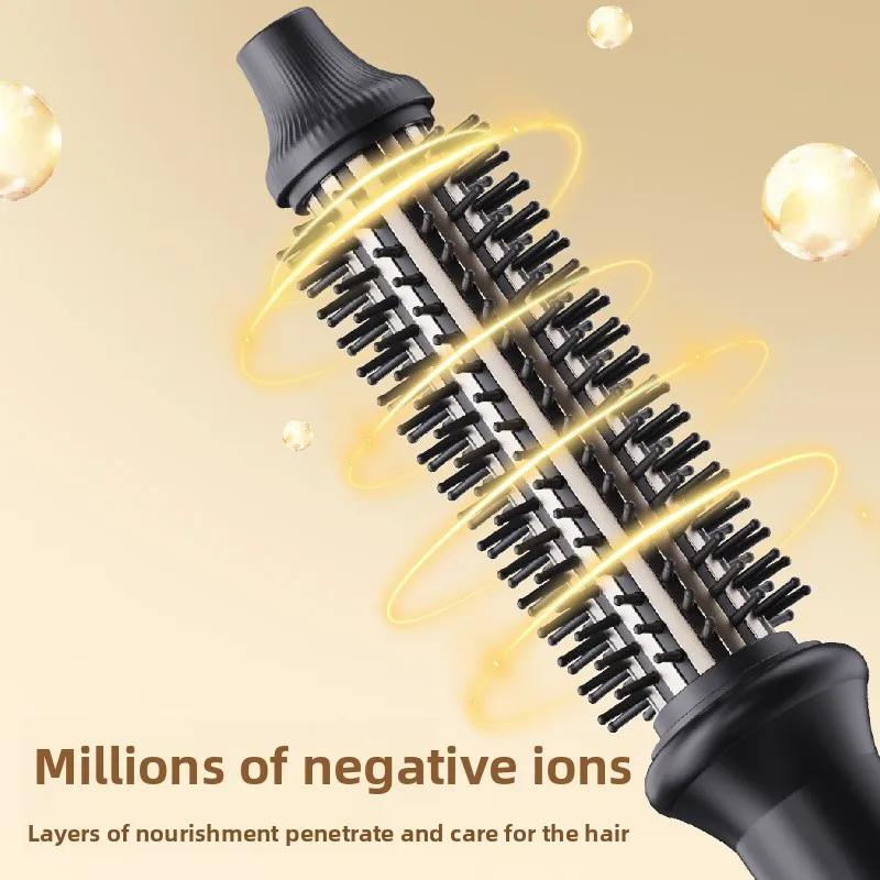 Multifunctional Curling Comb Anti-perm Reduces Hair Damage Fluffy Curl Household Straight Curl Dual-purpose Hair Styling Tool