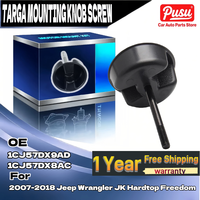 High-Quality Hardtop Freedom Top Targa Mounting Knob Screw 1CJ57DX9AD 1CJ57DX8AC Compatible with 2007-2018 Jeep Wrangler JK