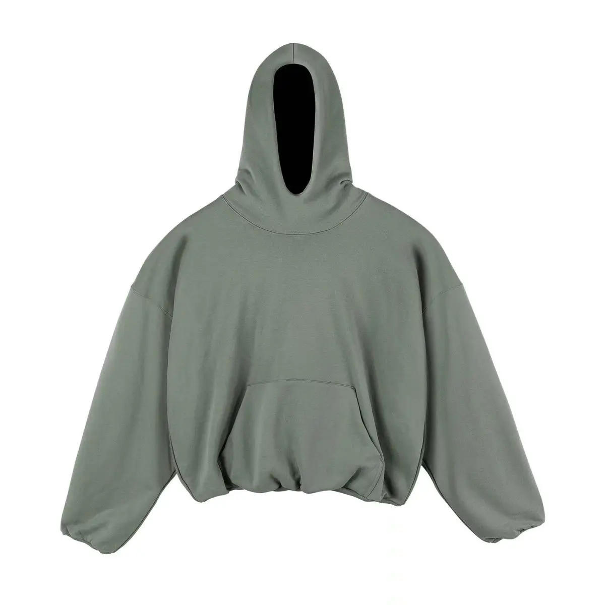 Thickened velvet short, wide, and oversized double-layer hoodie heavy sweatshirt for men and women street fashion