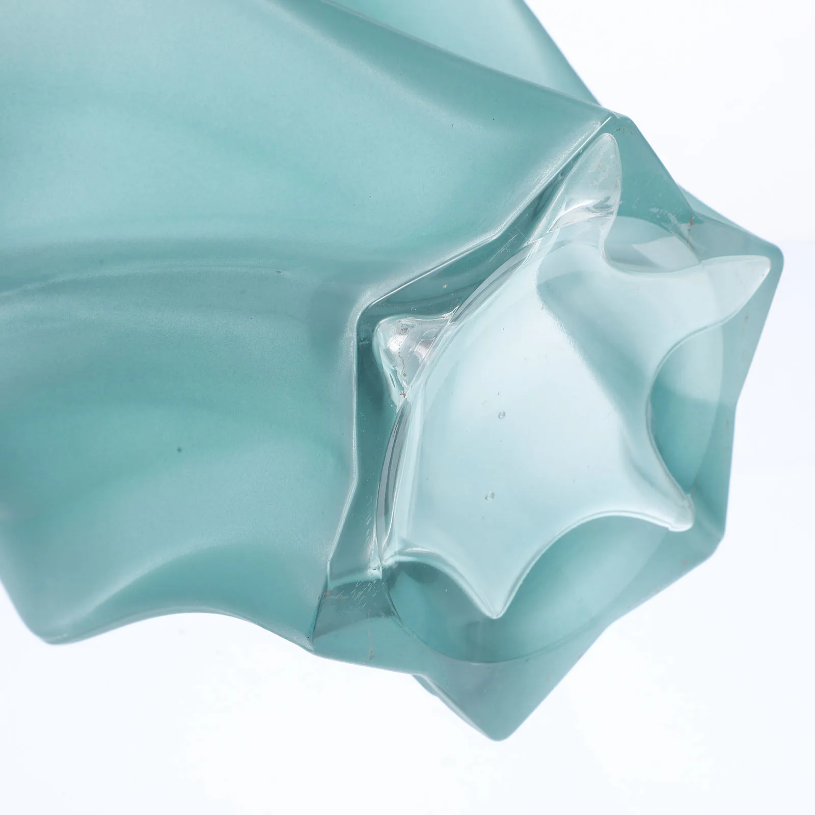 

Small Glass Vase Sandblasted Exquisite Design Flower Arrangement Home Bathroom Bedroom Decor Ornament Glass Vase