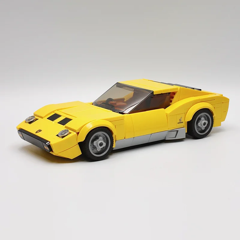 2025 NIEUWE Miura Auto Snelheidskampioen Klassieke auto Bouwstenen Baksteen Racing Model Kinderspeelgoed Cadeau