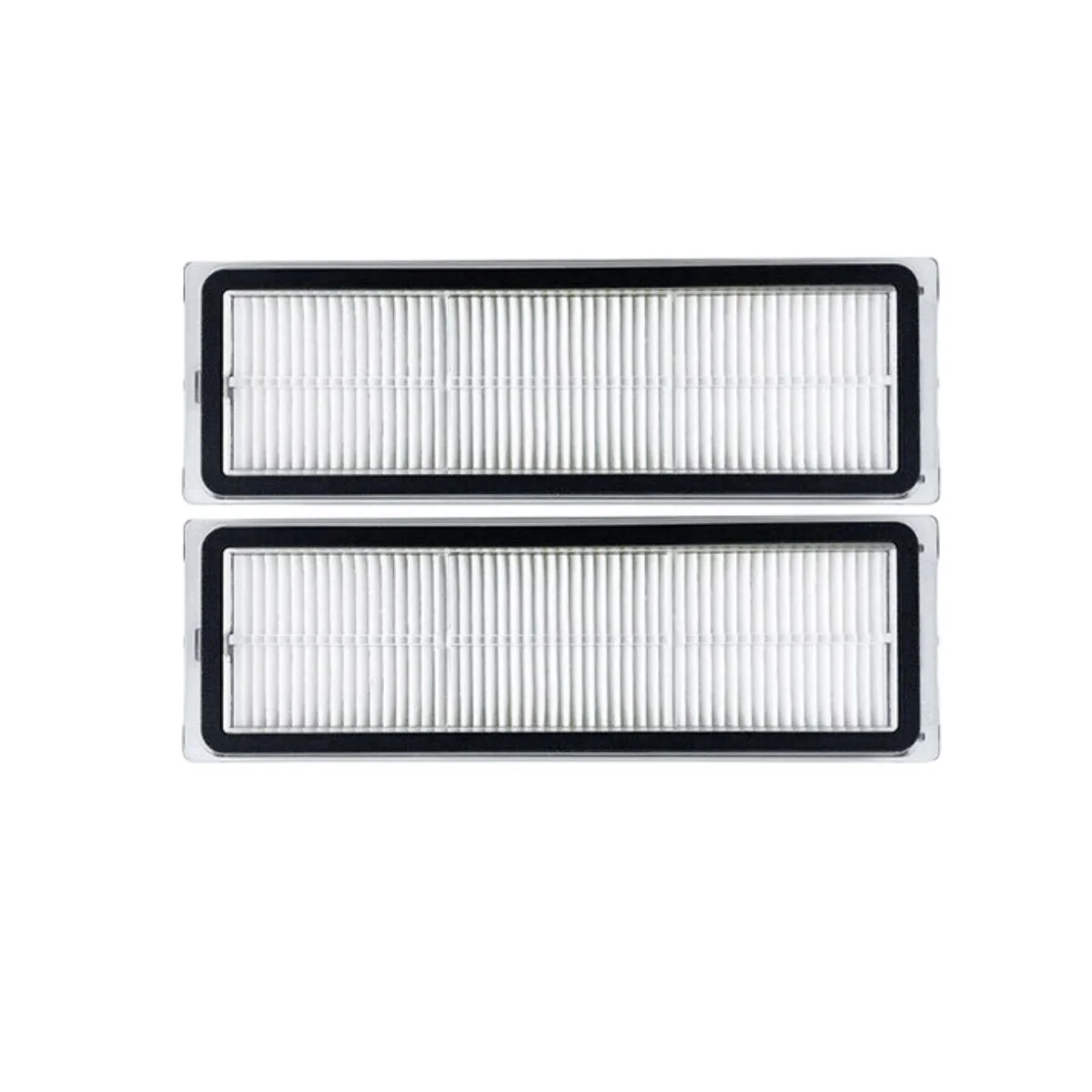 Filtros hepa laváveis para xiaomi mijia 1c/1t stytj01zhm, acessórios de substituição para aspirador robótico, 2 peças