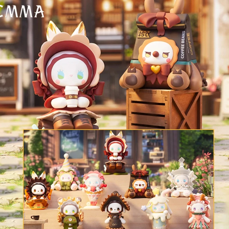 

EMMA Secret Forest Coffee Shop Series Surprise Blind Box Cartoon Designer Dolls Mistery Figure Kawaii Trendy Toys Girls