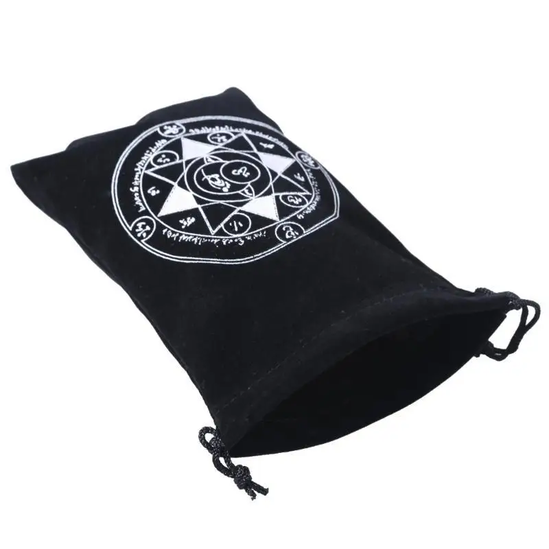 652F Stylishs التارو بطاقات حقيبة التخزين الساحرات العرافات حالة حامل بطاقة التارو