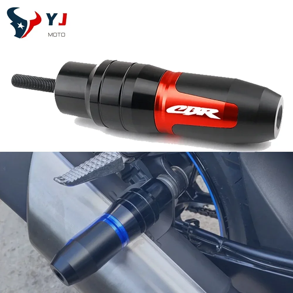 For HONDA CBR500 CBR 125 150 250 300 600 650 1000 R/RR/F 1100XX Motorcycle Falling Protection Exhaust Slider Crash Pad Protector