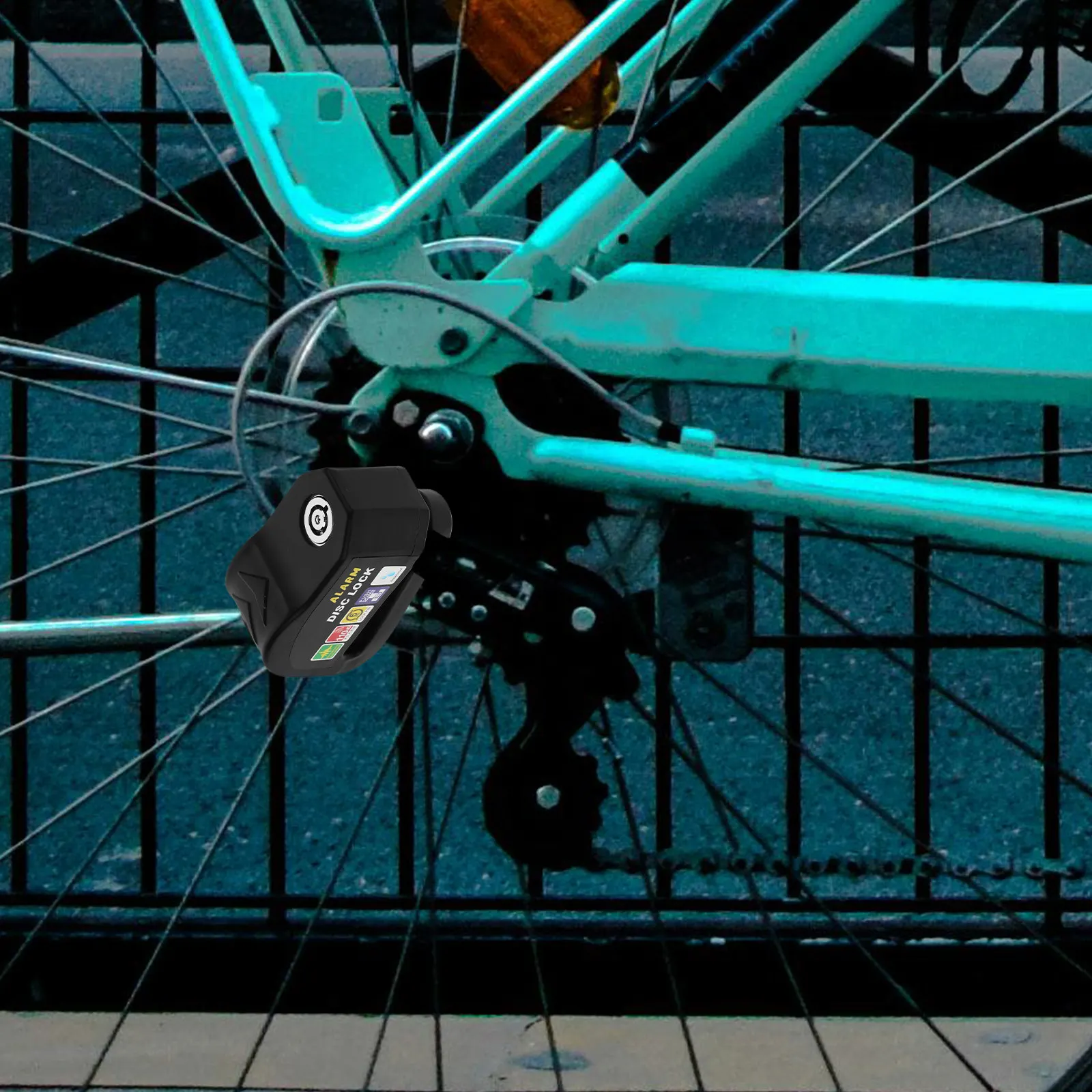 

Motorcycle Alarm Disc Brake Lock Heavy Duty Electronic Security Lock for Motorcycles Electric Bikes Bicycles Motorcycle Locks