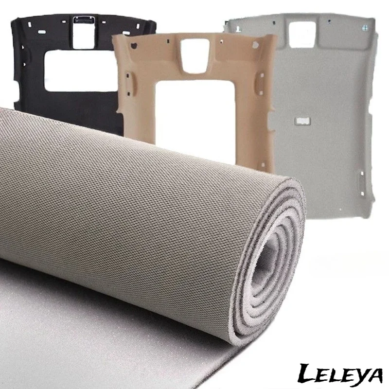 

Max200x150cm Roof Sky Repair Car Fabric Sponge Foam Back Headliner Material for Car Ceiling Upholstery Trim Car Sewing Fabrics