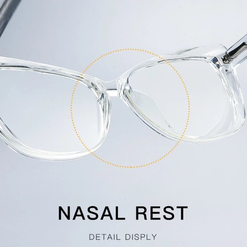 GJ OPTICIAN البلاستيك التيتانيوم التصميم الأصلي النظارات الطبية البصرية ربيع جديد مكافحة الضوء الأزرق القراءة النظارات التقدمية