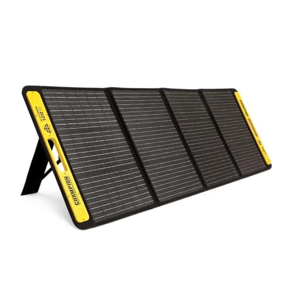 120W Portable Solar Panels with Built-in Bypass Diodes Dustproof IP65 Coating Magnetic Snap-close Handles Includes 10ft MC4