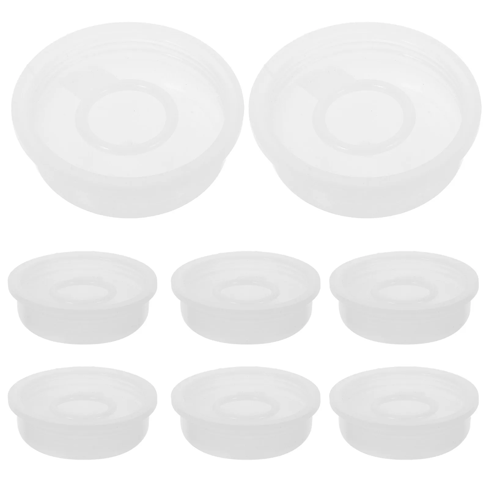 10Pcs Plastic Chemical Bucket Lids Sealing Inner Plug Pull Ring Inner Lid 20-25L Leak Proof Storage Paint Pet Food Chicken view 6