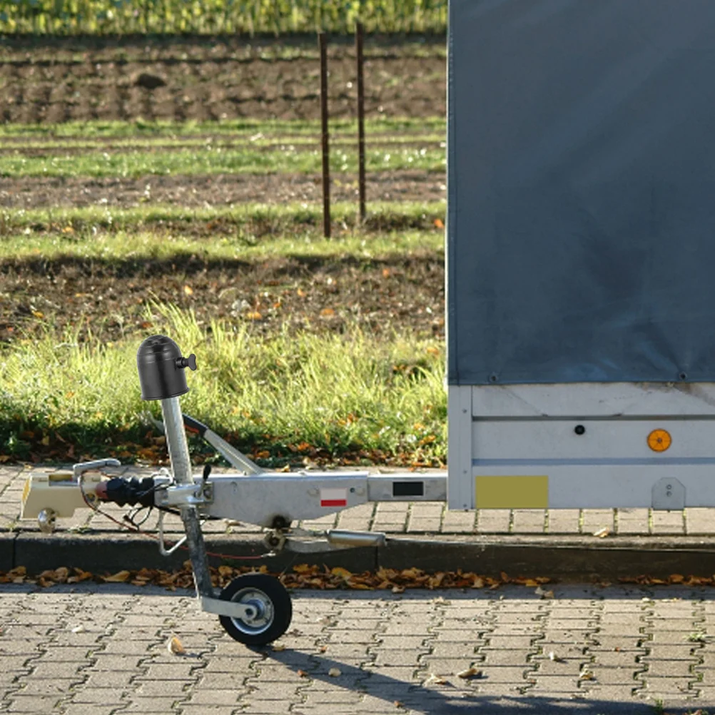 

4Pcs Ball Head Protector Cover High Grade ABS Durable Rainproof Rv Truck Car Boat Hitch Ball Cap No Tools Required