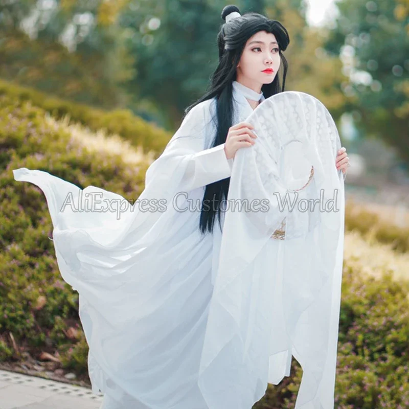 ZA01 Ancientry Xie Lian Heaven Official's Blessing XieLian Cosplay Costume Anime Tian Guan Ci Fu Cosplay Wigs Costume For WoZa0@