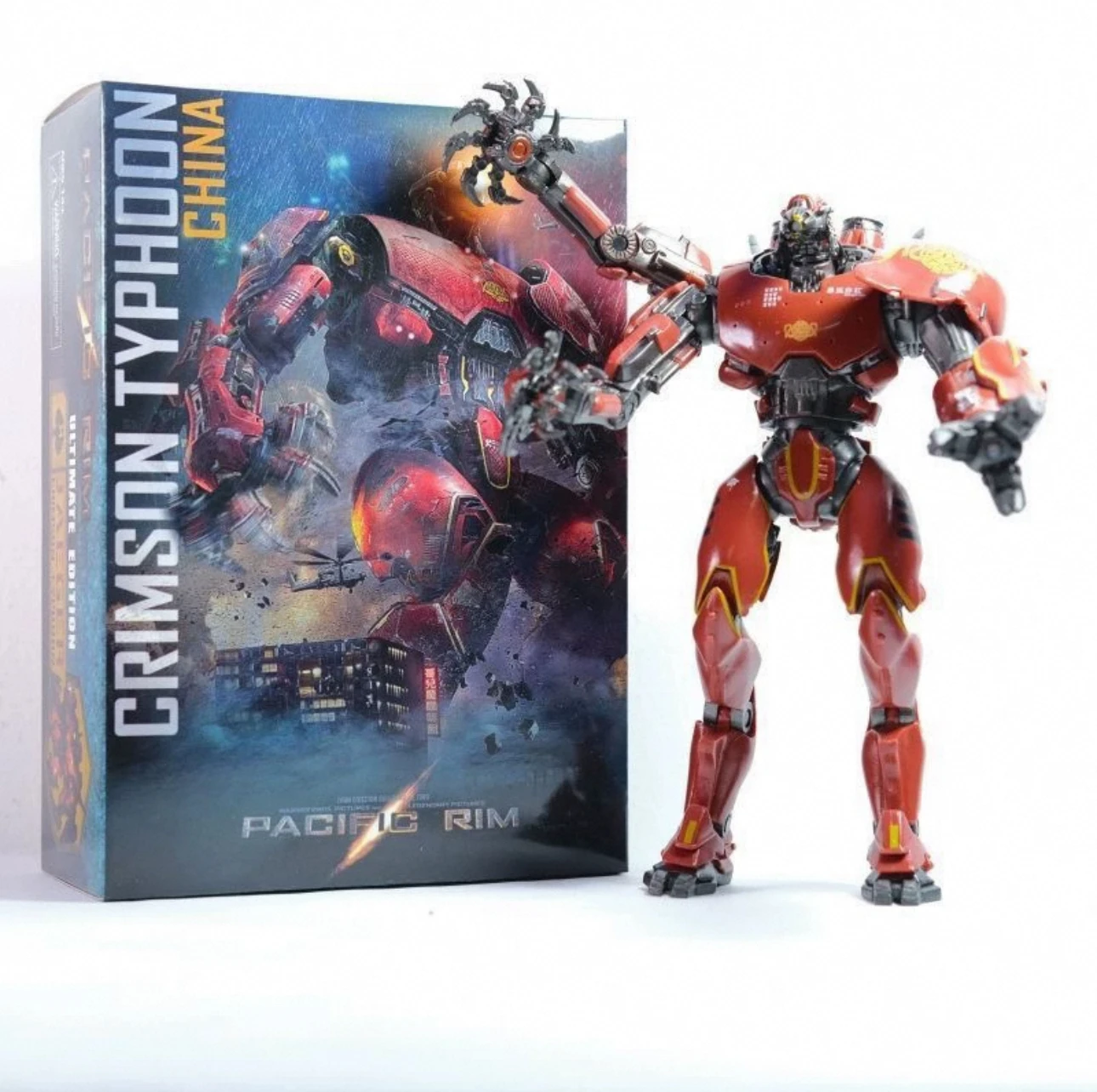 

IN STOCK NOW Light 20CM Emit NECA Figure Pacific Crimson Typhoon Gipsy Danger Cherno Alpha Model Toys Rim Collection Doll Gift