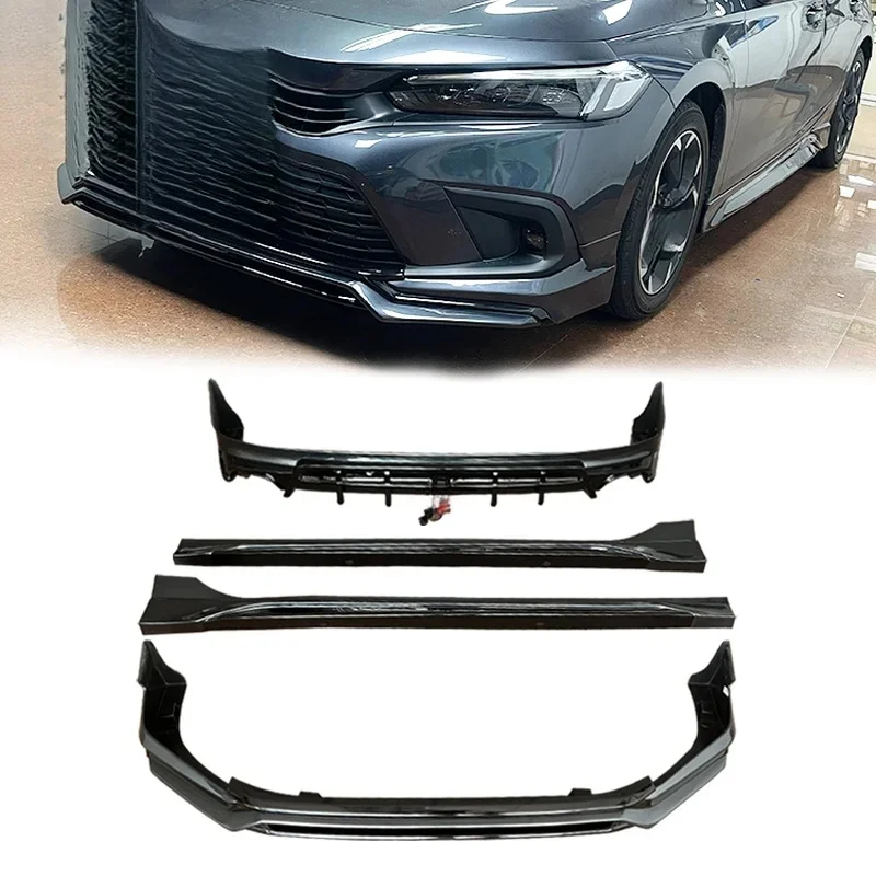 Practical Modified Body Kit Universal Bumper Style Sport Style Universal Fit Car Auto Guard