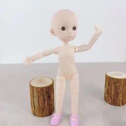 26cm BJD Doll Naked Body and Head DIY Toys Bjd Doll DIY Practice Makeup Without Makeup Head for Girls Toy