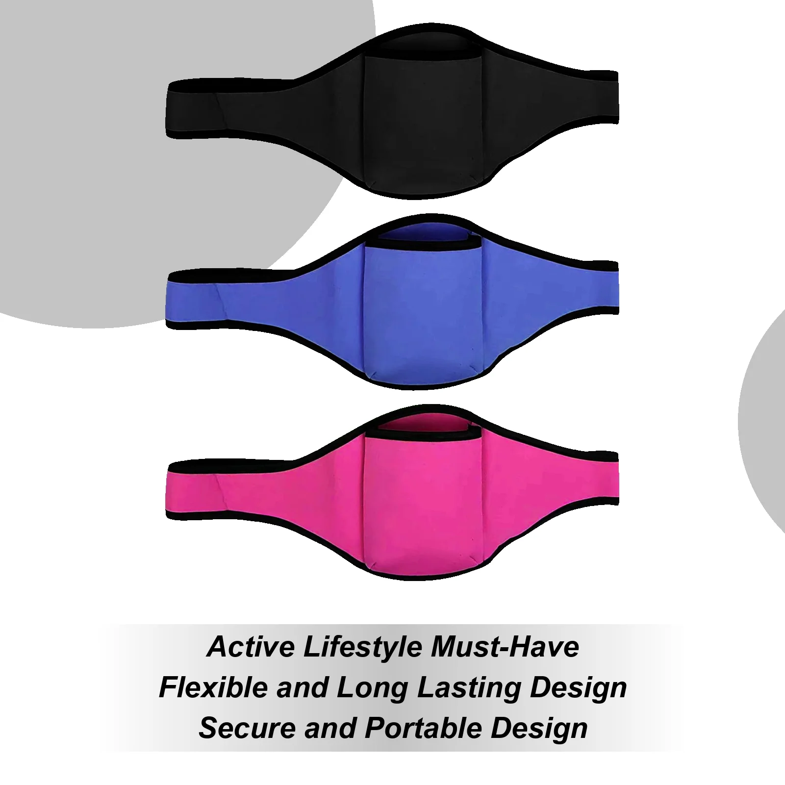 

Многофункциональная сумка для фитнес-микрофона, поясной карман, неопреновая сумка для тренировок, держатель для тренажерного зала, беспроводные спортивные аксессуары