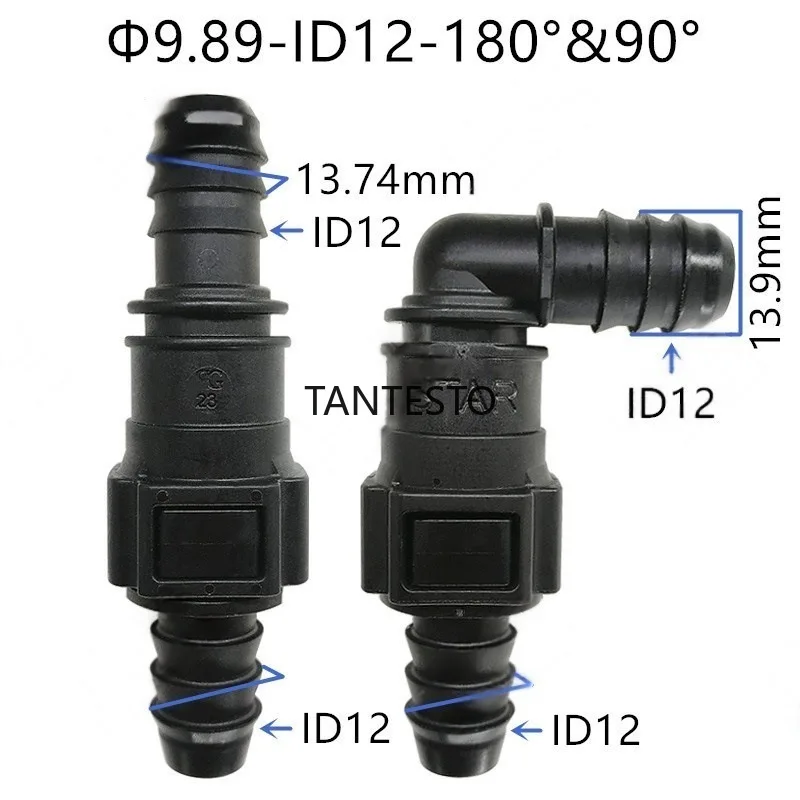 

9,89ID12 Мужской Женский Зажим Для Citroen Peugeot Фильтр Автомобильная Топливная Линия Быстрый Женский Разъем Топливопровод Соединение Соединения