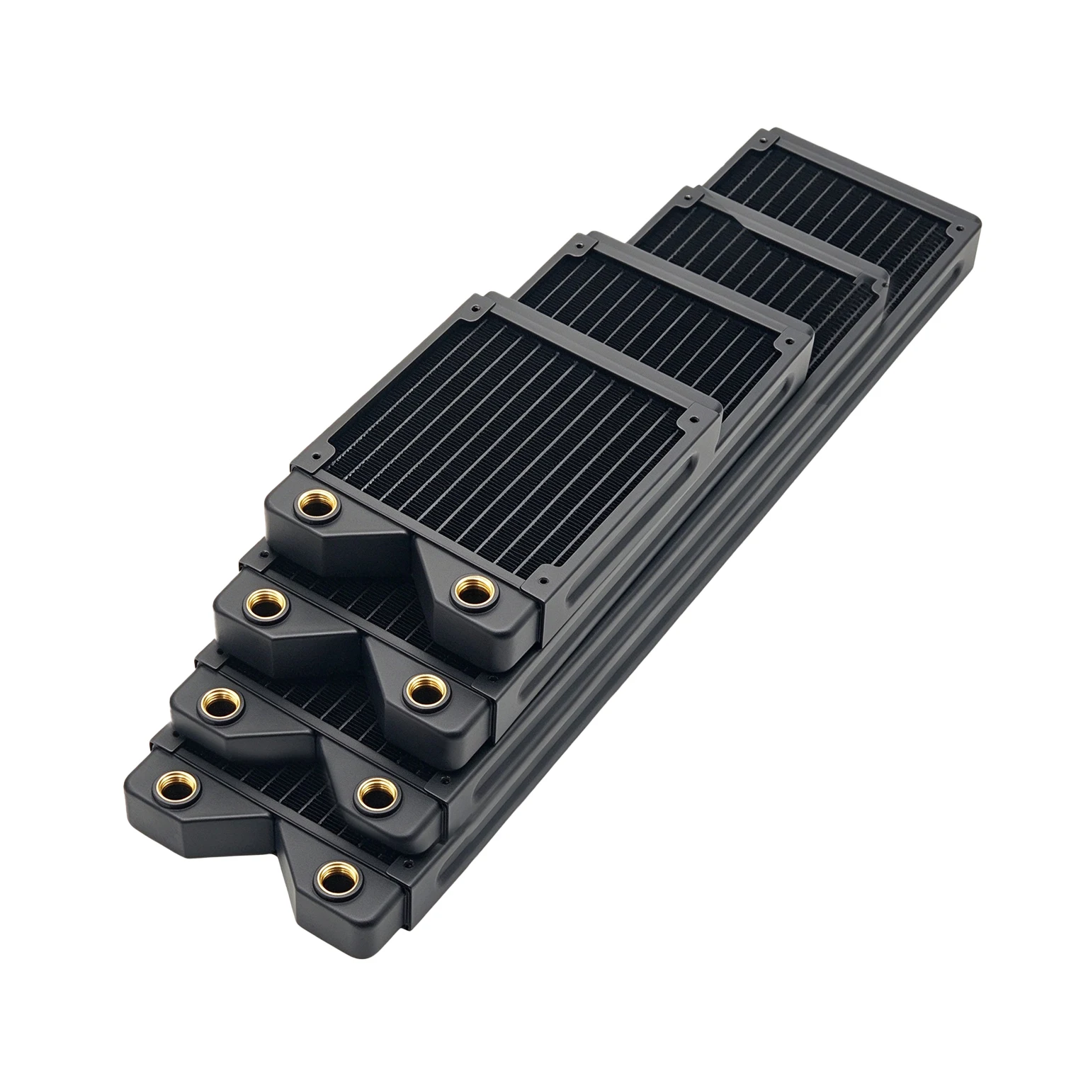 PanoCooling Copper Water Cooling Radiator G1/4 Thread PC Liquid Cooling Heat Exchanger for CPU GPU Custom Loop