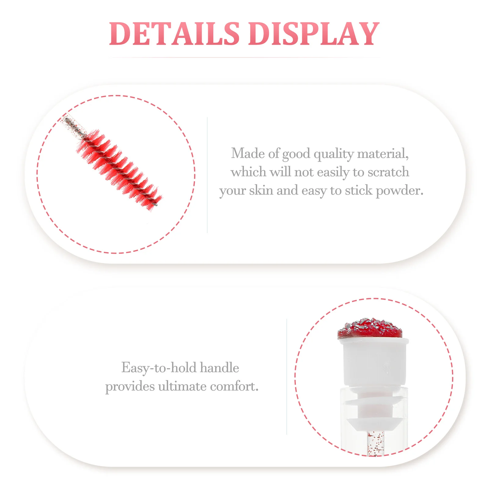 10 pz Spazzola Per Ciglia Pettine Per Mascara Liscia Separazione Delle Ciglia Strumento di Trucco Portatile Applicatore Per Ciglia Bacchetta Pettine Per Sopracciglia