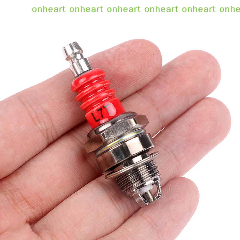 

[C]Three-sided Pole Spark Plug L7TJC For Gasoline Chainsaw And Brush Cutter New Garden Machinery Lawn Mower Accessories