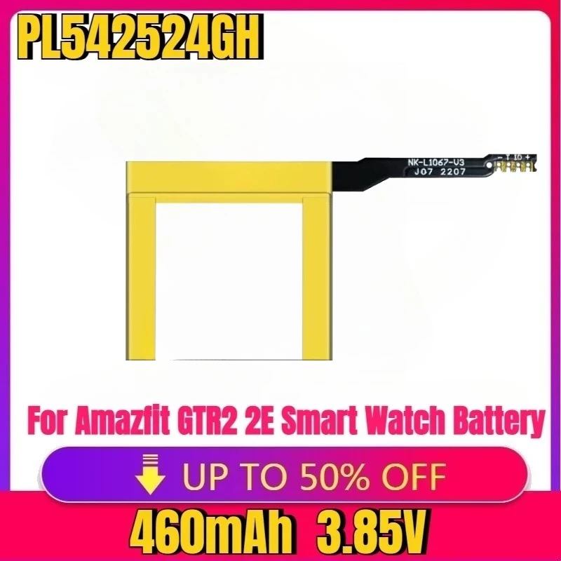 

For Amazfit GTR2 2E Smart Watch Battery PL542524GH PL542524 Battery New High Quality Replaceable PL542524GH Battery