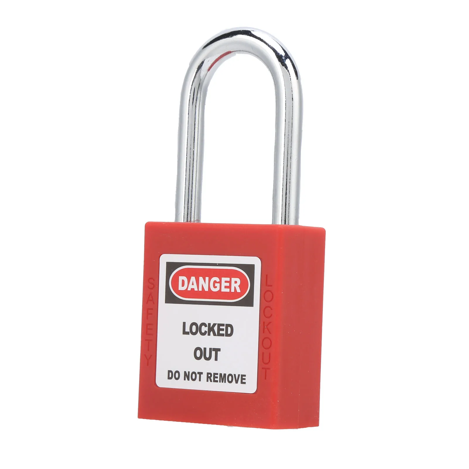 ZK30 38MM Lockout Tagout Lock Anti‑Skid Steel Beam Isolation Design Corrosion Resistant Padlock with 2 Keys