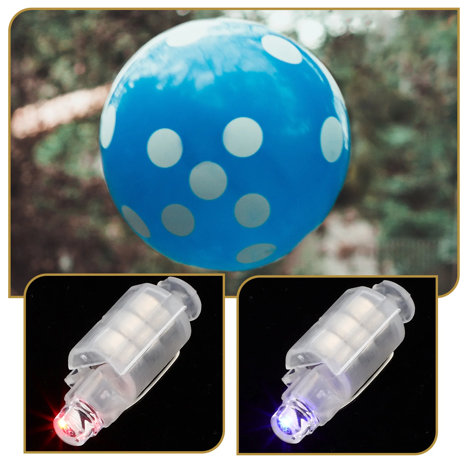 

50 Pcs Lights Mini LED Decorative for Party Wedding Christmas Paper Vases Safe Practical Plastic