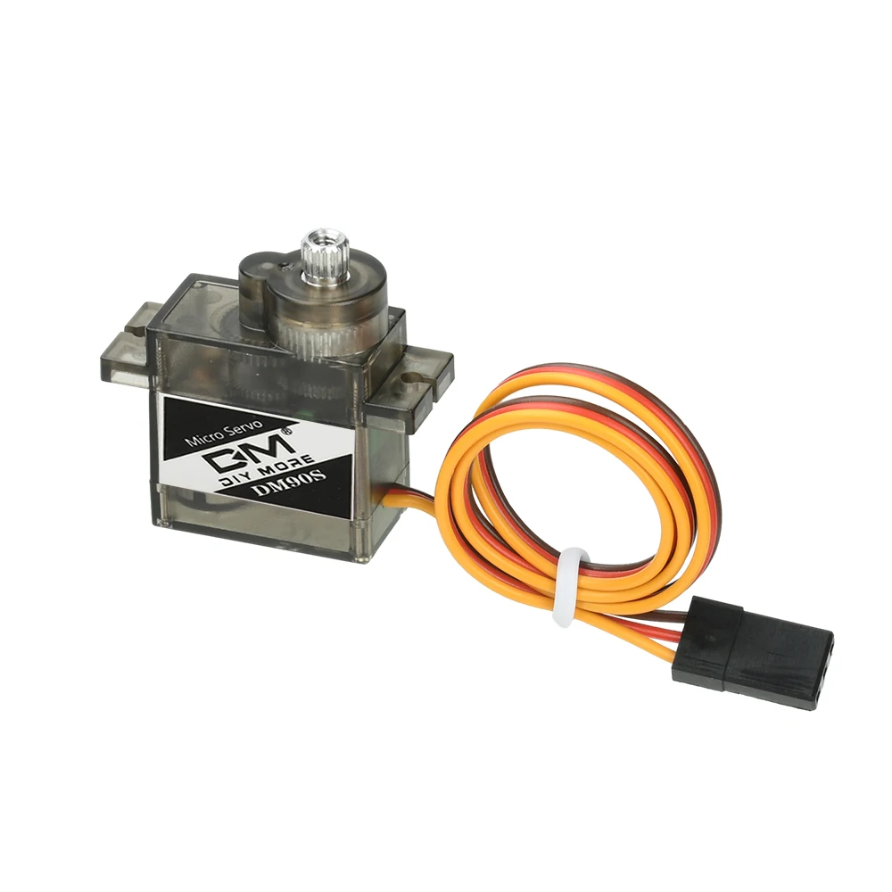 MG90S 180 Degrees Micro Servo Motor 12g Aluminum Iron Gear RC Servo for Robotics Durable Lightweight Miniature Analog Control
